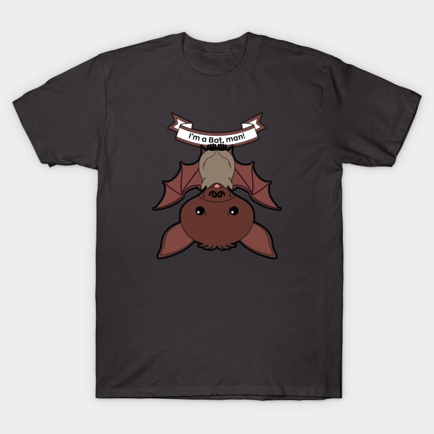 I'm a Bat, man! T-Shirt by frankpepito